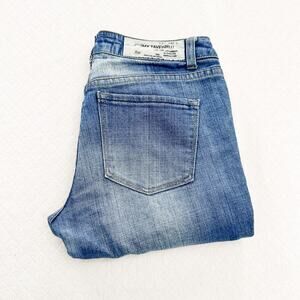 Jimmy Taverniti Distressed Skinny Jeans Anti Exposure Size 27